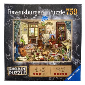 Escape Puzzle: 759 ESCAPE: The Artist's Studio (No Amazon Sales) ^ Q4 2023