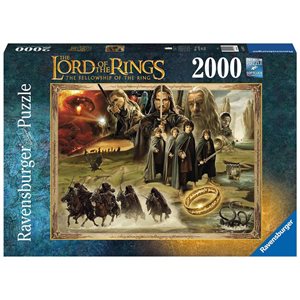 Puzzle: 2000 Lord of the Rings: Fellowship Of Ring (No Amazon Sales) ^ Q4 2023