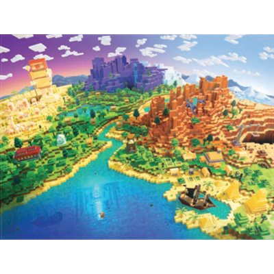 Puzzle: 1500 World of Minecraft (No Amazon Sales)