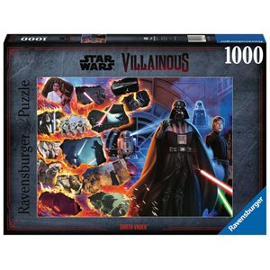 Puzzle: 1000 Star Wars Villainous: Darth Vader (No Amazon Sales)