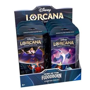 Disney Lorcana: Rise of the Floodborn: Starter Deck Display **ALLOCATED**