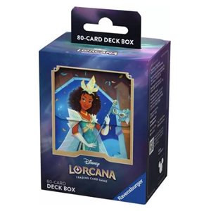 Disney Lorcana: Shimmering Skies: Deck Box: Tiana (80ct)