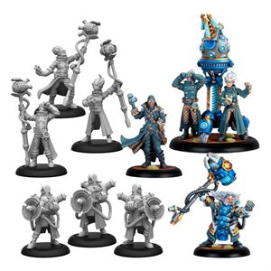 Warmachine: Cygnar Storm Forge Command Cadre (No Amazon Sales)