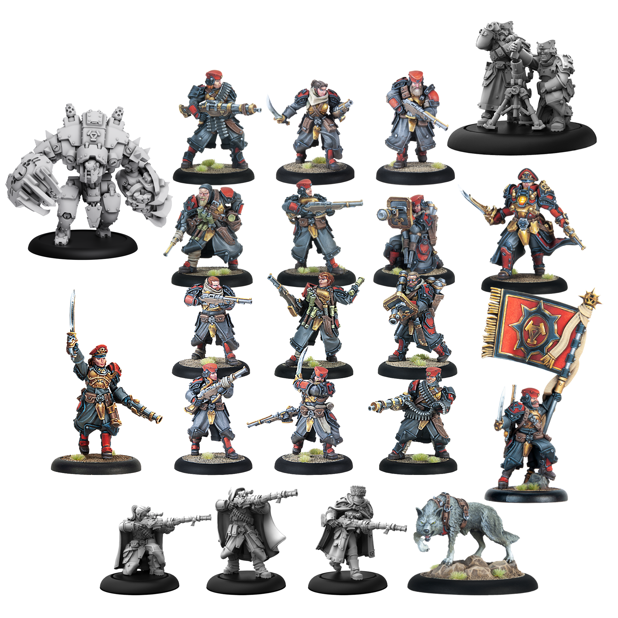 Warmachine: Khador Winter Korps Core Expansion (No Amazon Sales)