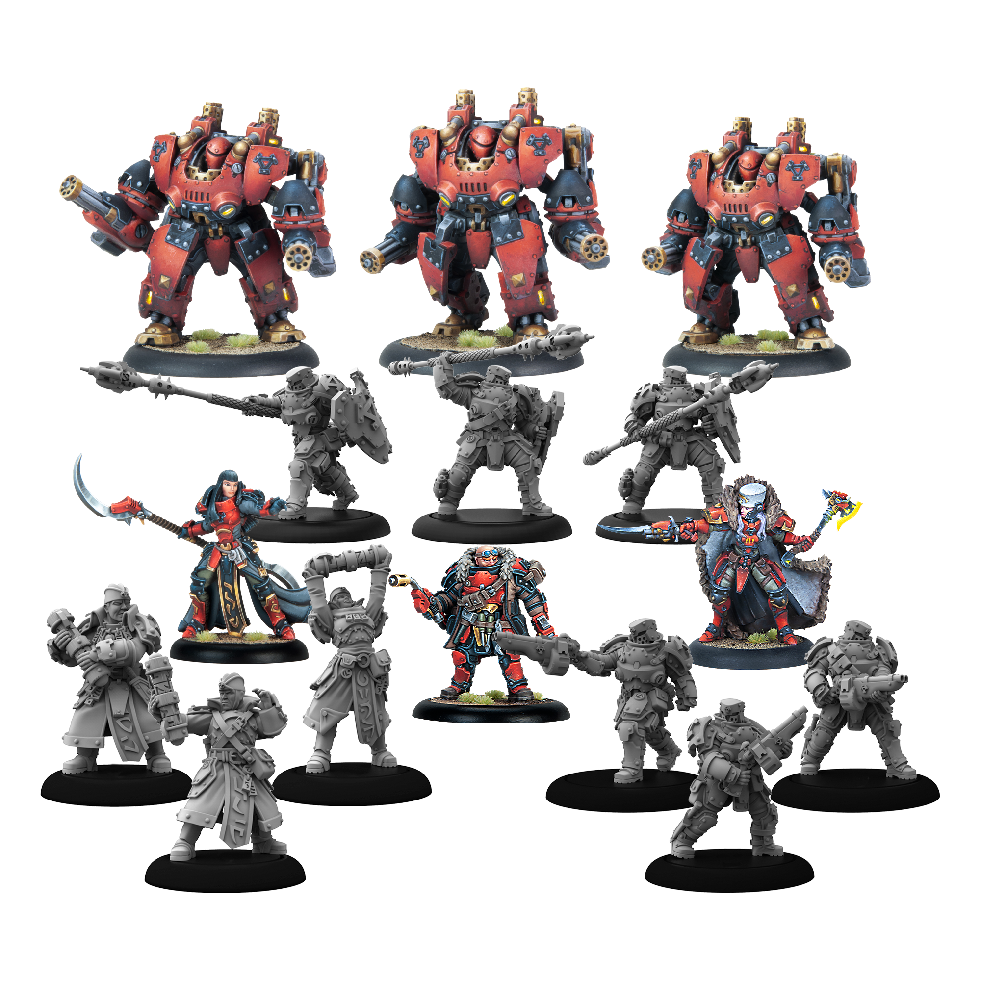 Warmachine: Khador Winter Korps Auxiliary Expansion (No Amazon Sales) ^ Q3 2024