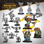 Warmachine: Southern Kriels Fire Tongue Warriors Cadre (No Amazon Sales) ^ Q3 2024