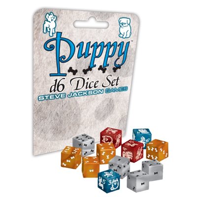 Puppy D6 Dice Set (No Amazon Sales)