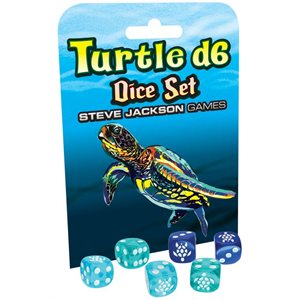 Turtle D6 Dice Set (No Amazon Sales)