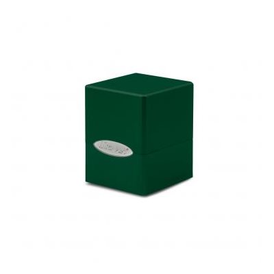 Deck Box: Hi-Gloss Satin Cube: Emerald Green (100ct)