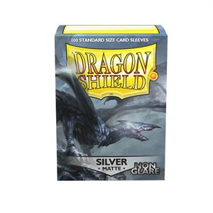 Sleeves: Dragon Shield Matte Silver NonGlare (100)