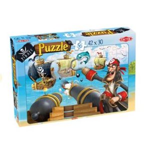 Puzzle: 56pc Pirate Puzzle (3 Pack Assortment) (No Amazon Sales) ^ Q2 2024