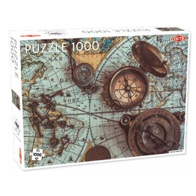 Puzzle: 1000 Vintage Sea Map (No Amazon Sales) ^ Q3 2024