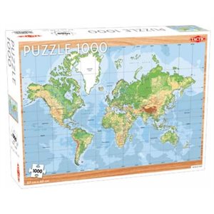 Puzzle: 1000 World Map (No Amazon Sales) ^ Q3 2024