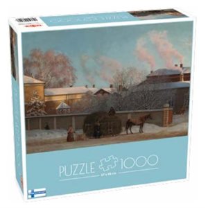 Puzzle: 1000 Magnus von Wright “Annankatu on a Cold Winter" (No Amazon Sales) ^ Q3 2024