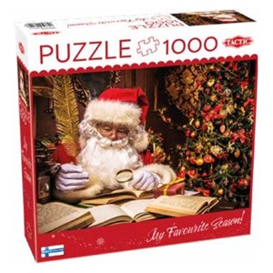 Puzzle: 1000 Santa Claus In His House (No Amazon Sales) ^ Q3 2024