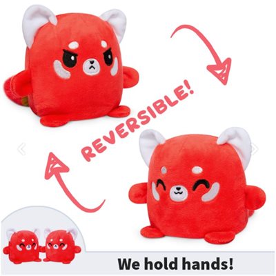Plushmates: Reversible Red Panda (Happy Red+Angry Red) (No Amazon Sales)