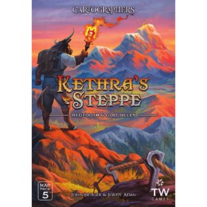 Cartographers: Map Pack 5, Kethra's Steppe (No Amazon Sales)