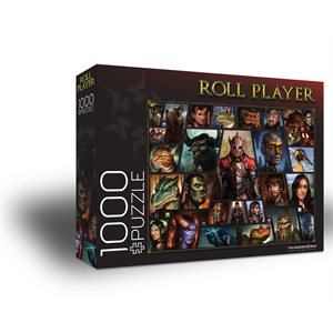 Puzzle 1000: Champions of Nalos (Roll Player) (No Amazon Sales)