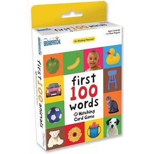 First 100: Words Matching Card Game