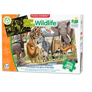 Puzzle Doubles: Glow In The Dark: Wildlife ^ Q1 2025