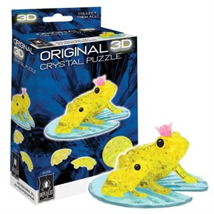 Crystal Puzzle: Frog (yellow)