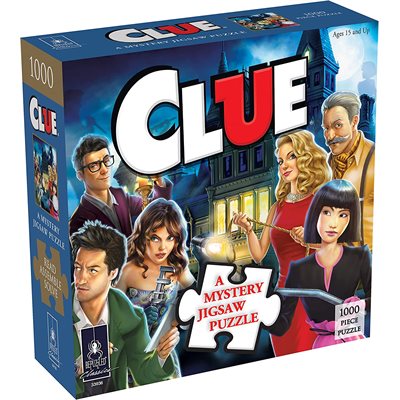 Classic Mystery Jigsaw Puzzle: Clue