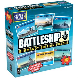 Classic Mystery Jigsaw Puzzle: Battleship Collage
