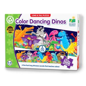 Long & Tall Puzzles: Color Dancing Dinos ^ Q1 2025