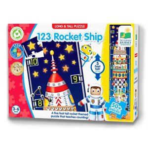 Long & Tall Puzzles: 123 Rocketship ^ Q1 2025