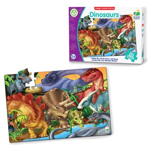 Jumbo Floor Puzzles: Dinosaurs ^ Q1 2025