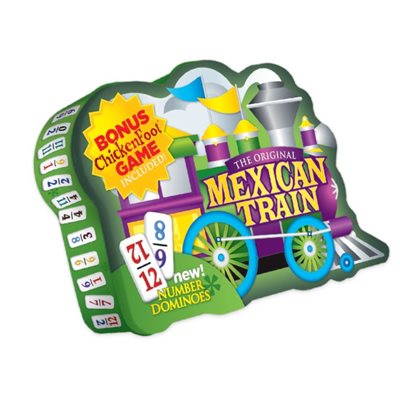 Mexican Train Deluxe Domino Set (With Numbers)