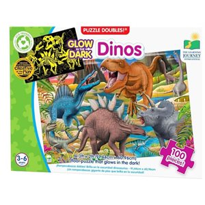 Puzzle Doubles: Glow In The Dark: Dinos ^ Q1 2025