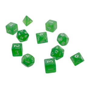 Dice: Eclipse 11: Lime Green