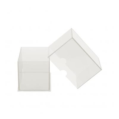 Deck Box: Eclipse 2 Piece: Arctic White (100ct)