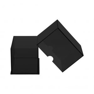Deck Box: Eclipse 2 Piece: Jet Black (100ct) ^ Q1 2022