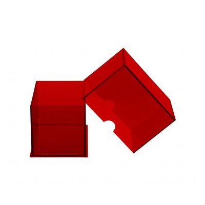Deck Box: Eclipse 2-Piece: Apple Red (100ct)