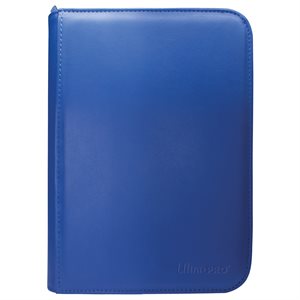 Binder: Zippered PRO-Binder: 4-Pocket: Vivid: Blue
