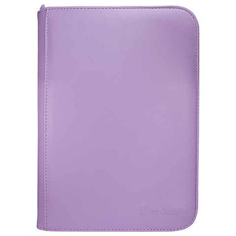Binder: Zippered PRO-Binder: 4-Pocket: Vivid: Purple
