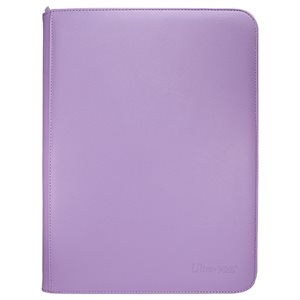 Binder: Zippered PRO-Binder: 9-Pocket: Vivid: Purple