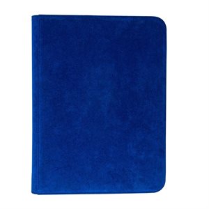Binder: Vivid Deluxe 9-Pocket Zippered PRO-Binder: Blue