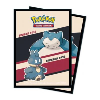 Sleeves: Deck Protector: Pokemon: Snorlax & Munchlax (65ct)