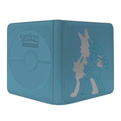 Binder: Zippered PRO-Binder: 12-Pocket: Pokemon: Elite Series: Lucario ^ Q4 2024