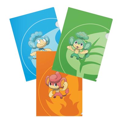 Binder: Tournament Folio: Pokemon: Pansear, Pansage, Panpour (3 Pack) ^ Q3 2025