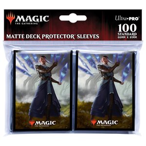 Sleeves: Deck Protector: Magic the Gathering: Kaldheim: Miko Aris (100ct)