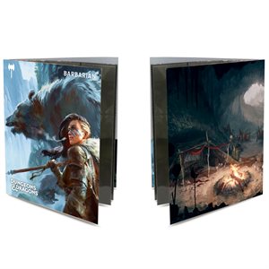 Binder: Class Folio w / Stickers: Dungeons & Dragons: Barbarian