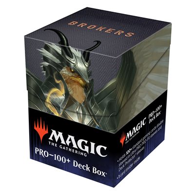 Deck Box:Magic:The Gathering:Streets of New Capenna:Falco Spara & Juris Brokers Crime Family (100ct)