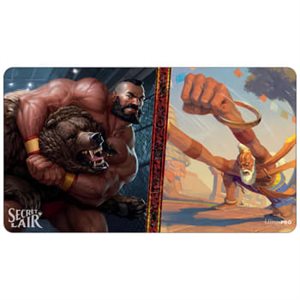 Magic: The Gathering: Secret Lair: Zangief: The Red Cyclone & Dhalsim: Pliable Pacifist Playmat ^ MA