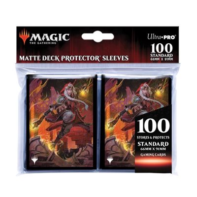 Sleeves: Deck Protector: Magic the Gathering: Dominaria United: Ajani (100ct)