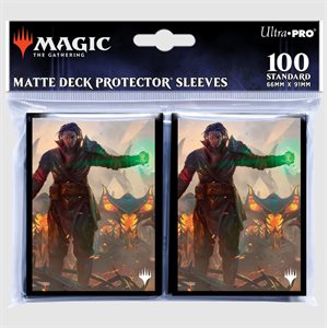 Sleeves: Magic: The Gathering: Brothers War: Mishra, Eminent One (100ct)
