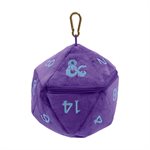 Dice Bag: D20 Plush: Dungeons & Dragons: Phandelver Campaign: Royal Purple & Sky Blue